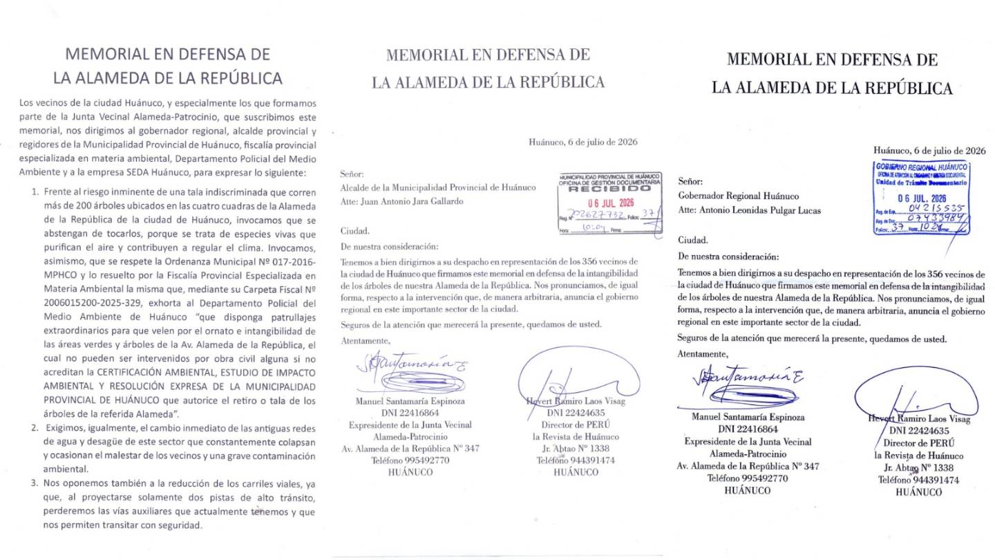 356 vecinos piden proteger árboles y frenar intervención arbitraria en la Alameda