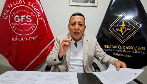Gide Falcón anuncia candidatos distritales para su campaña en Lauricocha