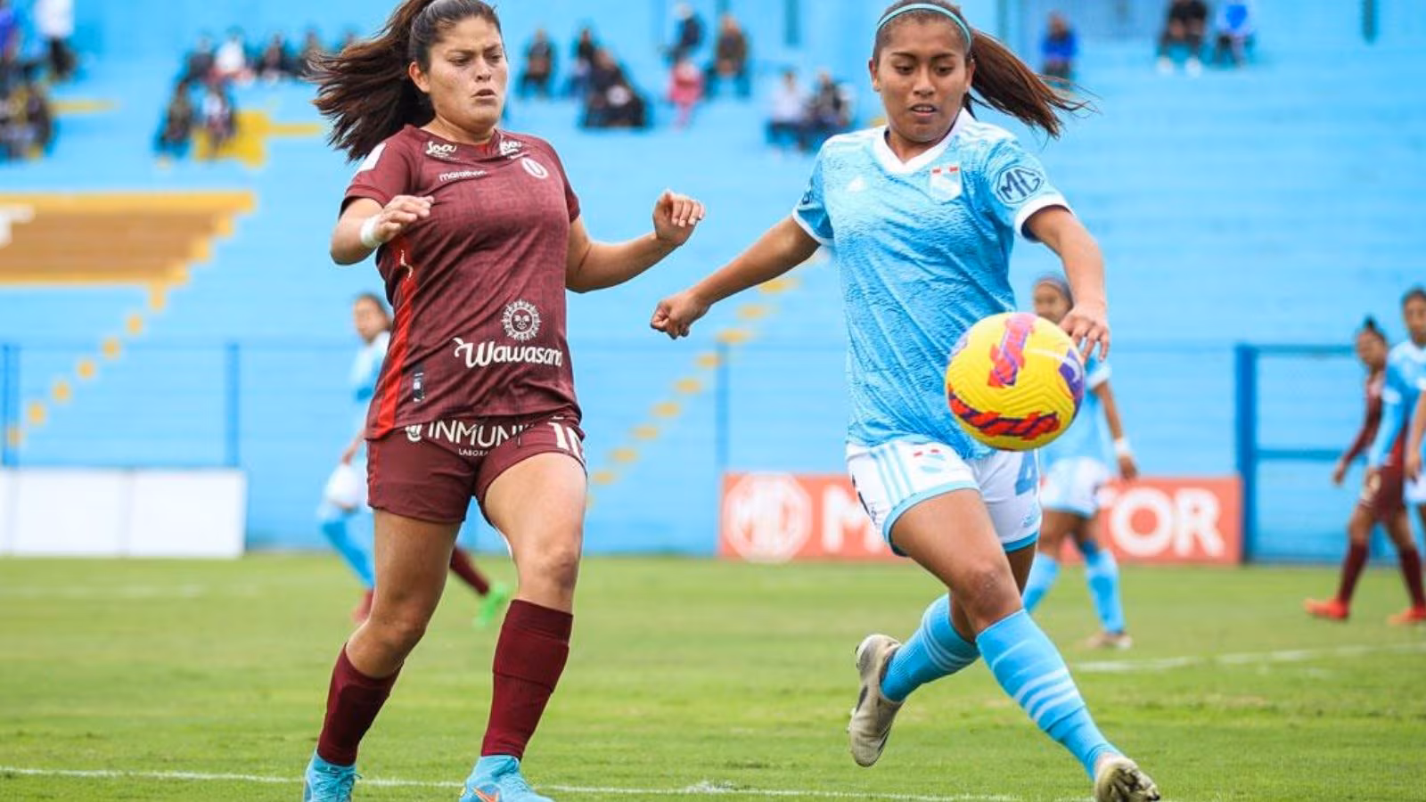 Sporting Cristal y Universitario igualan 2-2 en vibrante final de ida de la Liga Femenina 2026