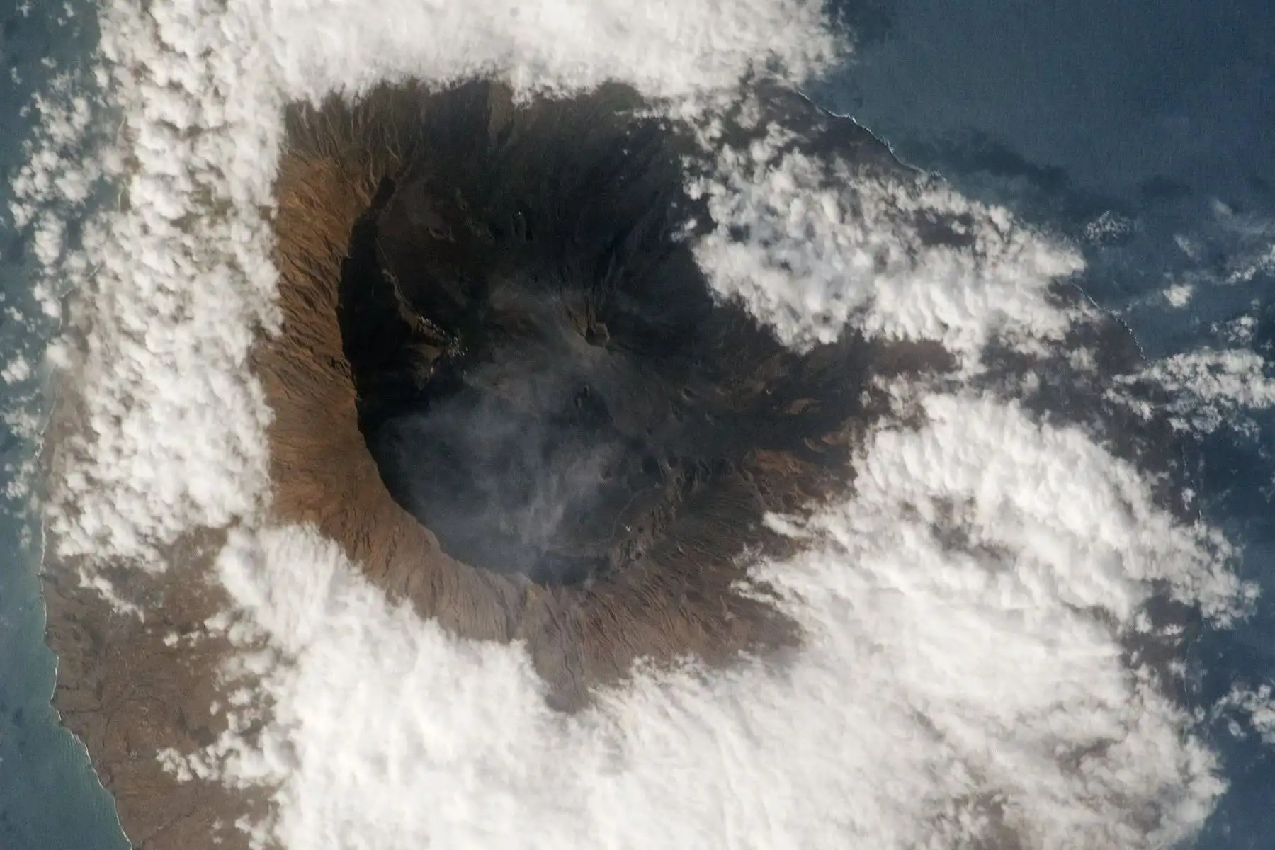 Cabo Verde desde el espacio: la isla volcánica que se hizo viral durante el Mundial 2026
