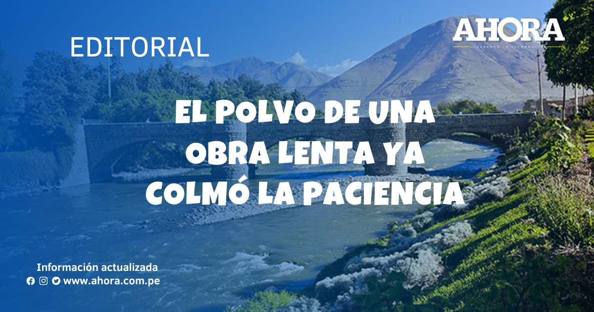 El polvo de una obra lenta ya colmó la paciencia