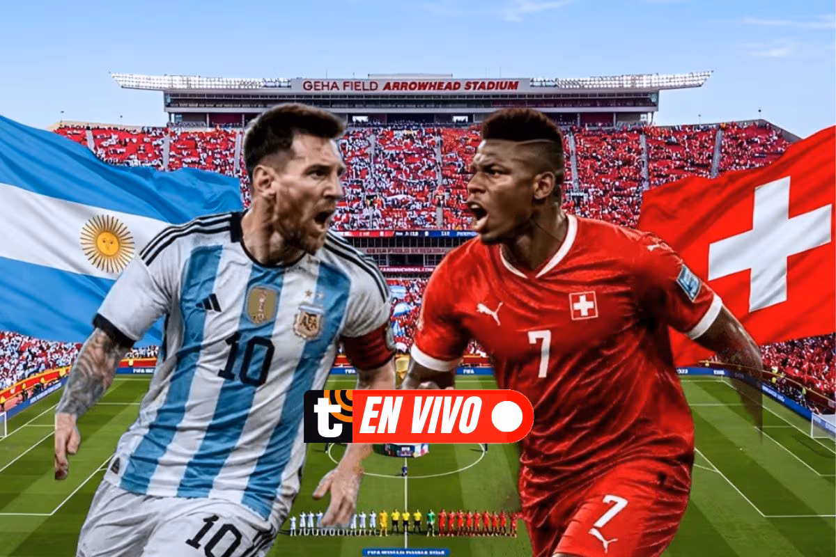 Argentina vs Suiza por cuartos de final del Mundial 2026 este sábado en Kansas City