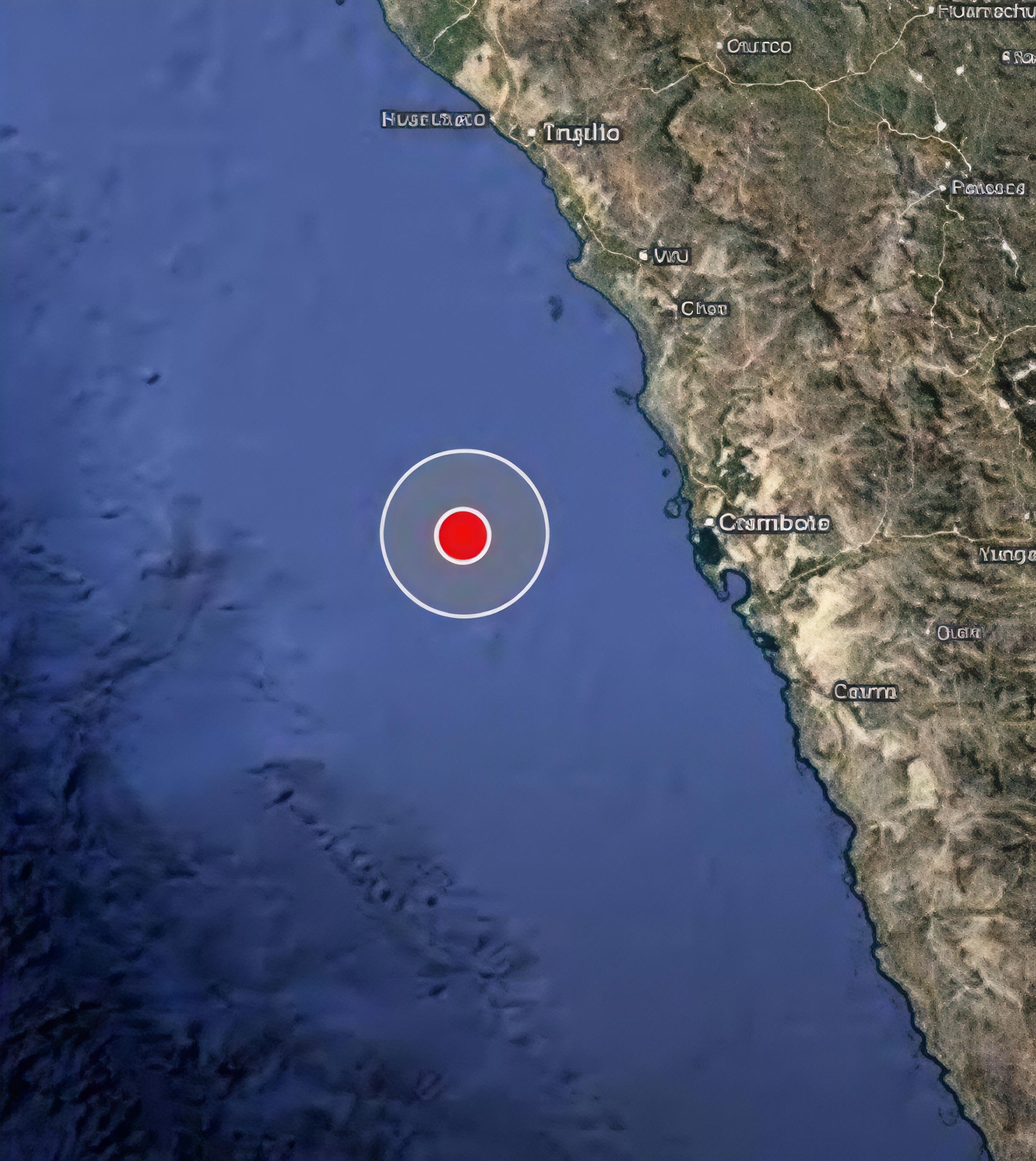 Sismo de magnitud 5,0 remeció la costa de Áncash sin dejar daños ni alerta de tsunami