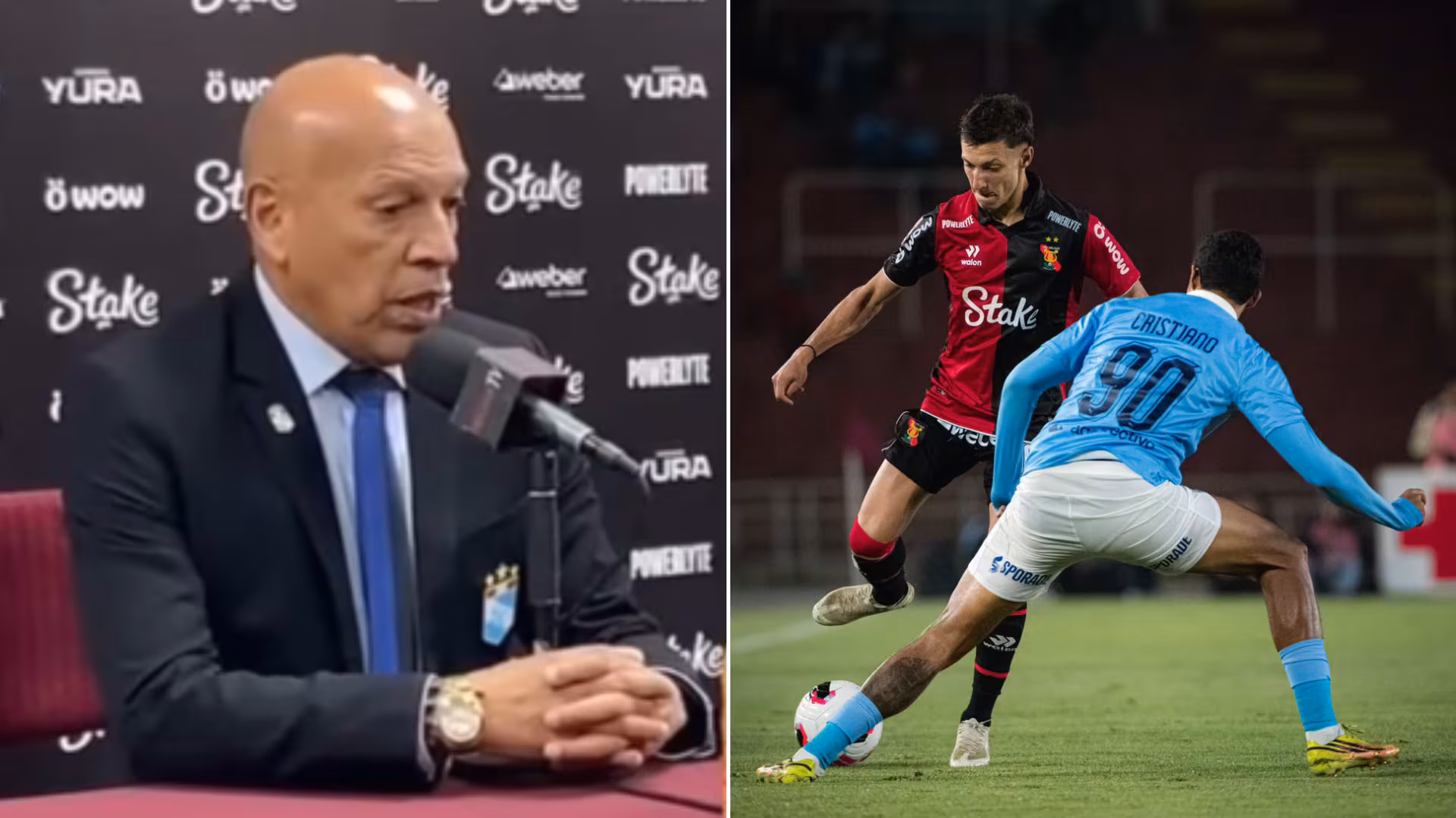 Roberto Mosquera justificó la derrota de Sporting Cristal: “Melgar tiene 4 años de trabajo y nosotros 1 mes y 15 días”