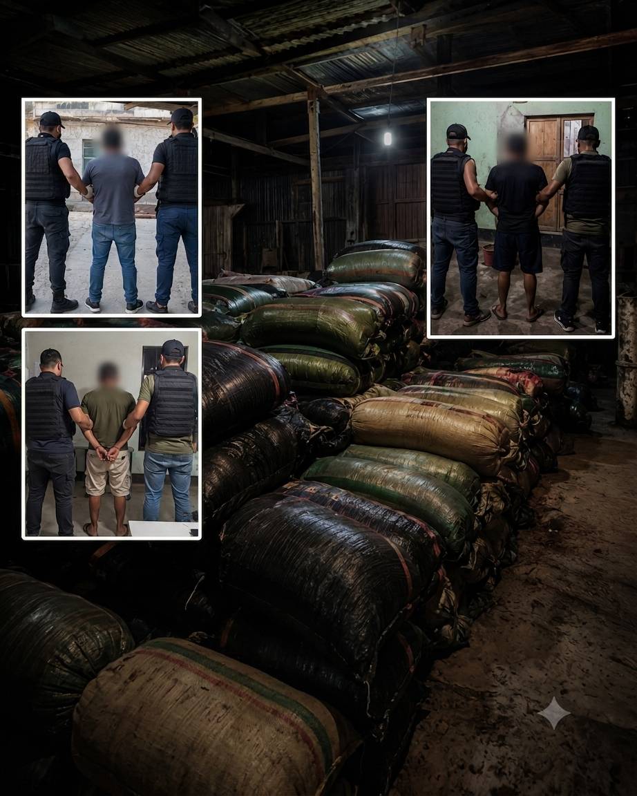 Tras más de dos años, caen presuntos autores de millonario robo de cacao en Carpish
