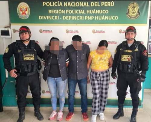 Hermanos atacan a policías durante captura de requisitoriada en Huánuco