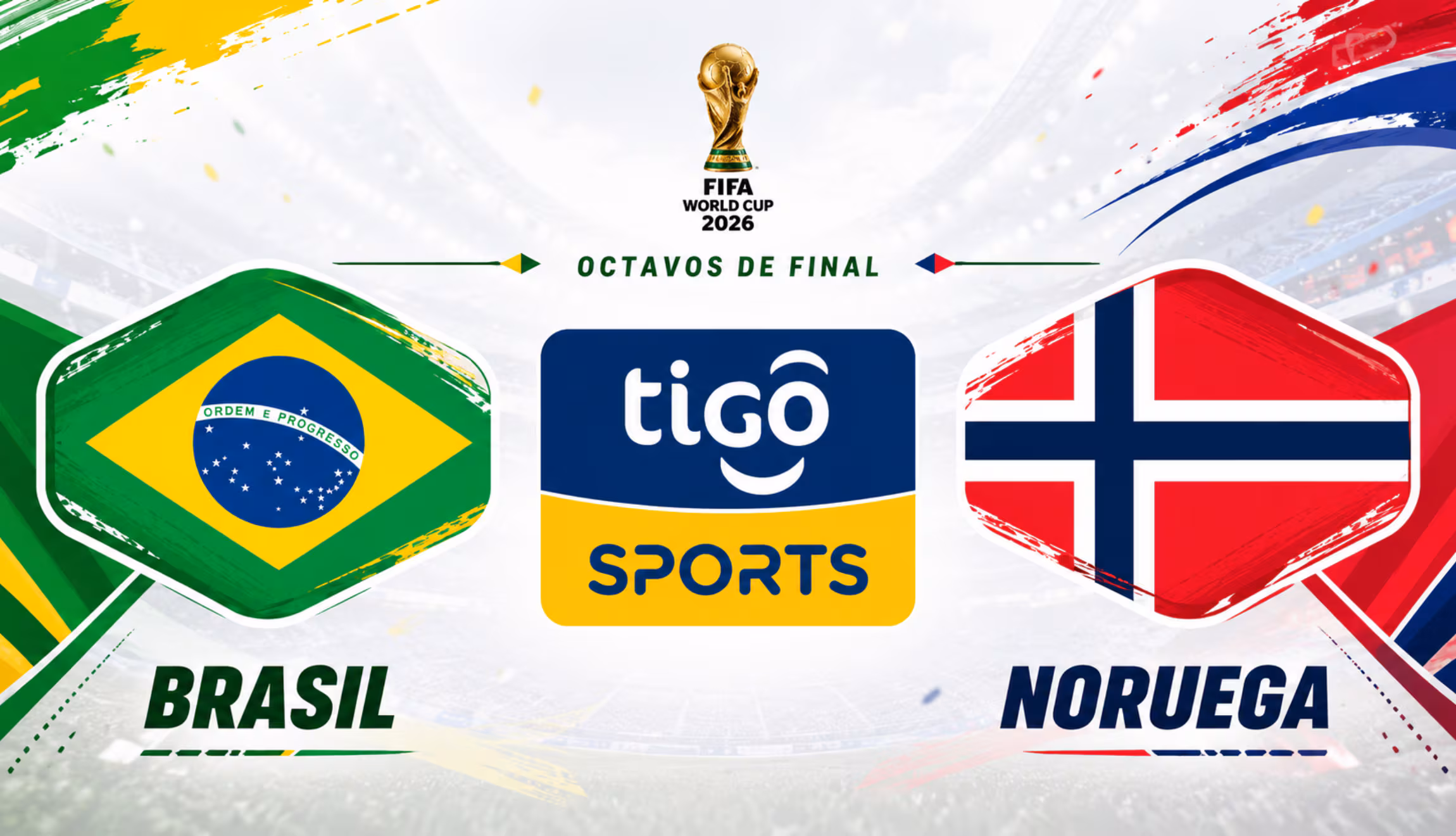 Brasil vs. Noruega EN VIVO por octavos del Mundial 2026: horarios y cómo ver TiGo Sports