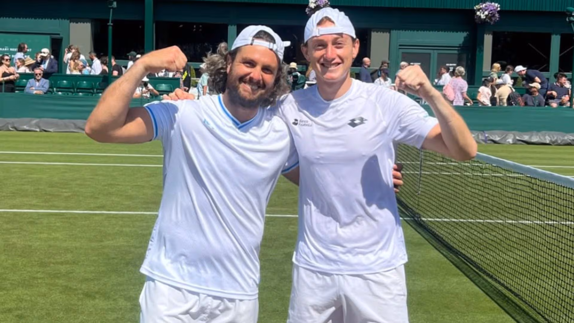 Ignacio Buse gana en dobles de Wimbledon 2026 junto a Marco Trungelliti