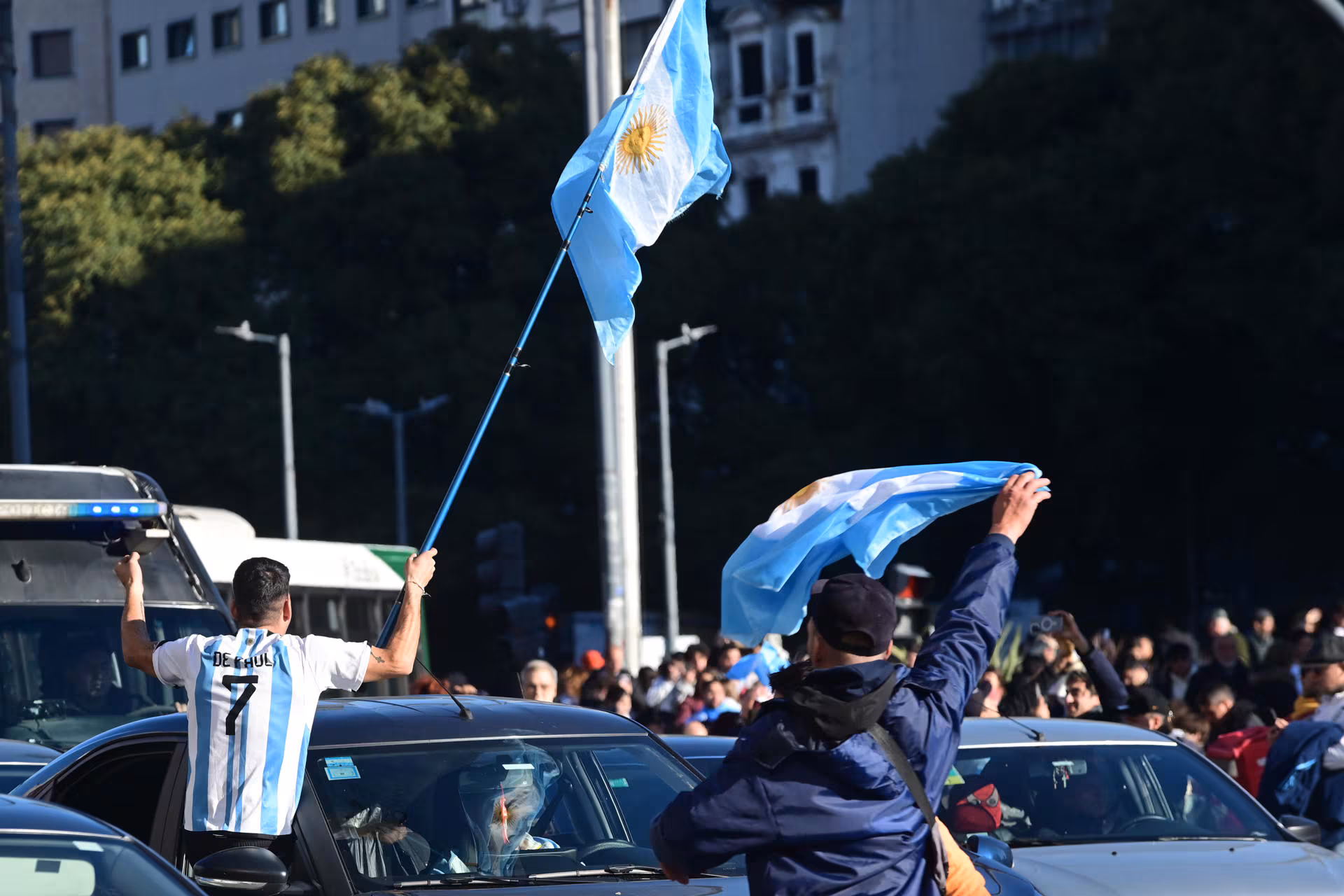 Un hombre muere durante los festejos por el triunfo de Argentina ante Egipto en el Mundial