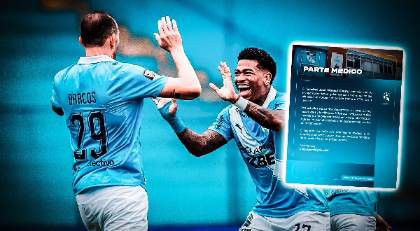 Sporting Cristal confirma lesión de Juan Manuel Cuesta y lo descarta para duelo ante Bragantino