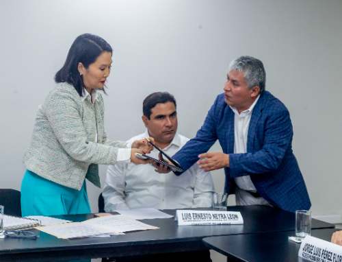 Antonio Pulgar pide destrabar obras y anuncia agenda con Keiko Fujimori
