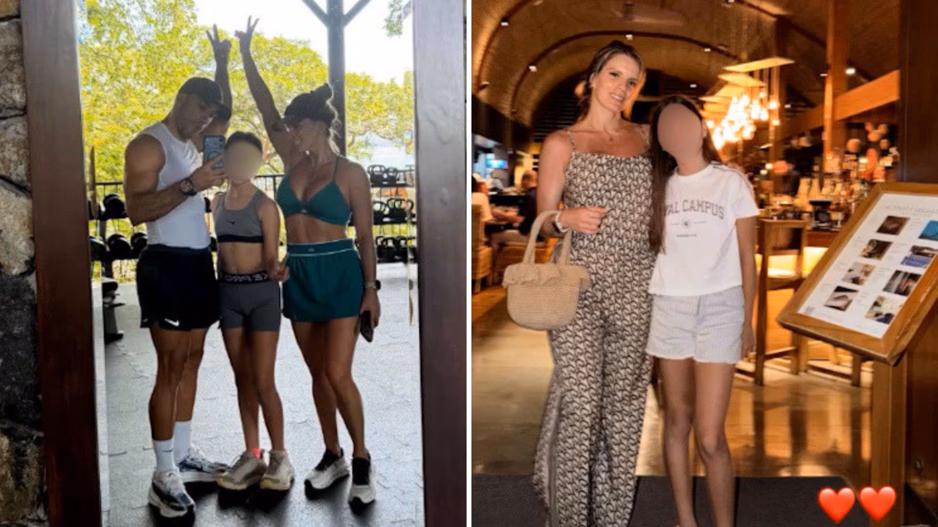 Alejandra Baigorria y la hija de Said Palao: muestran cercanía en vacaciones