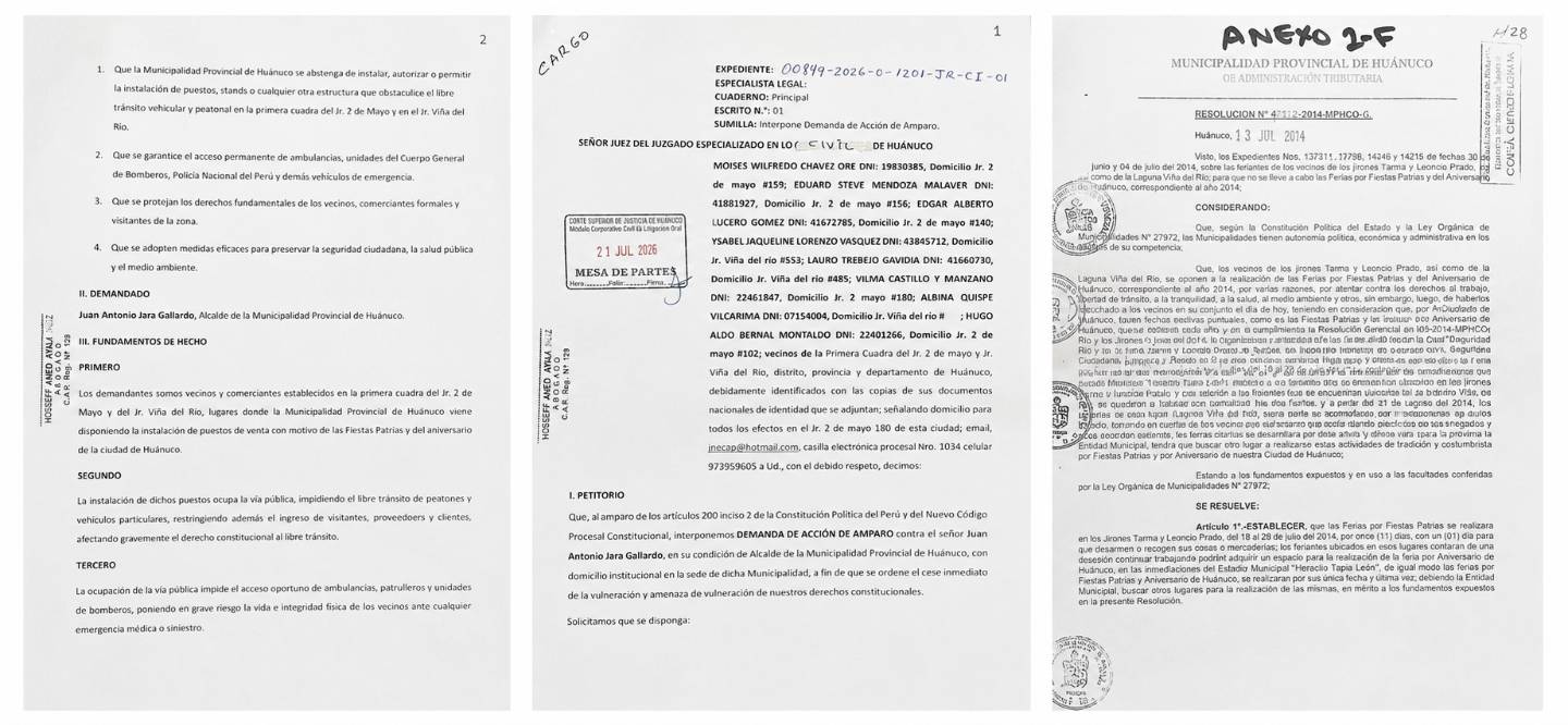 Nueva acción de amparo: Vecinos llevan a la justicia la disputa por la feria en Viña del Río