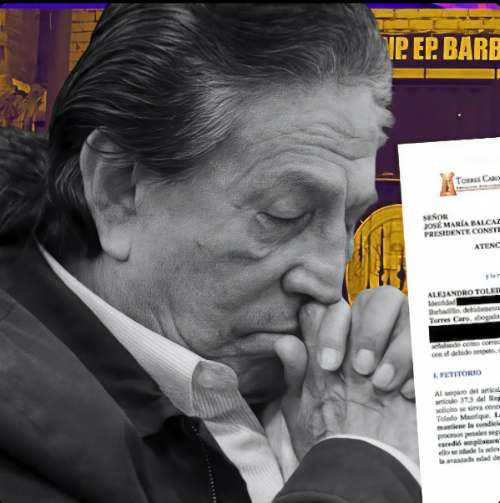 Toledo pide gracia presidencial por deterioro de su salud