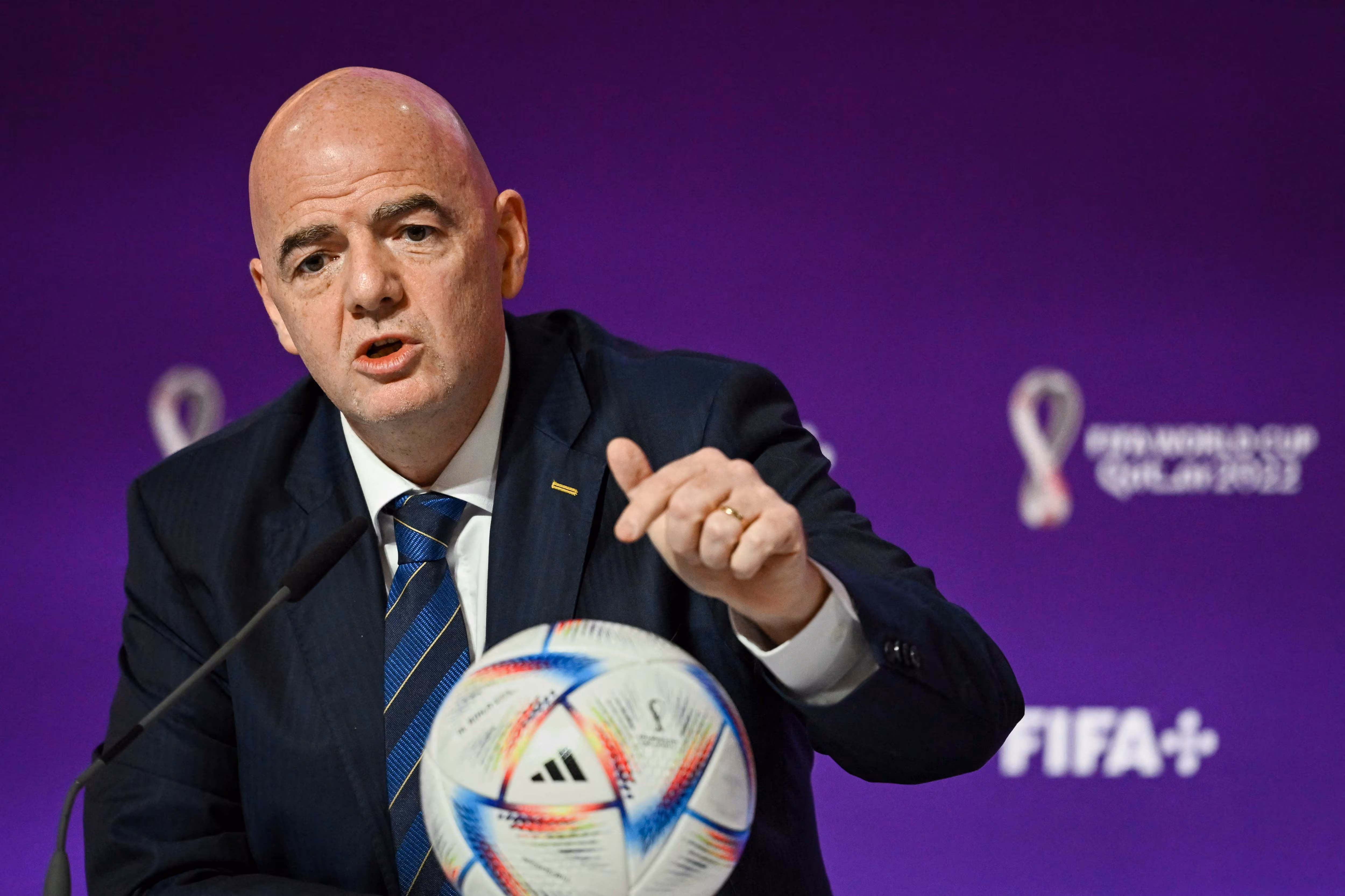 Infantino defiende proyecto comercial de FIFA: “Es una oportunidad, no una obligación”