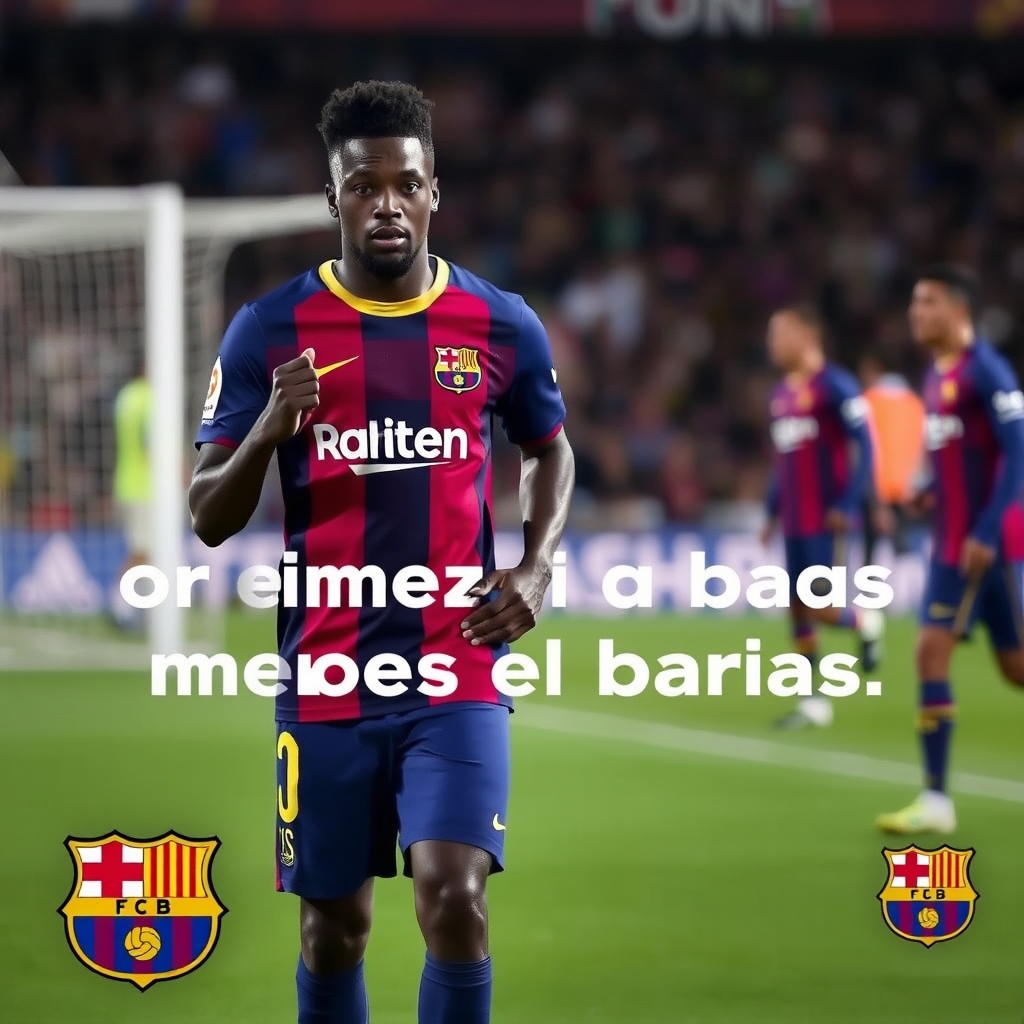 Adeyemi vivió una espera de ocho días antes de ser oficializado como jugador del Barcelona