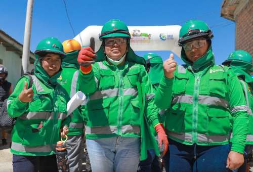 Gorehco inicia construcción de dos escalinatas en asentamientos humanos