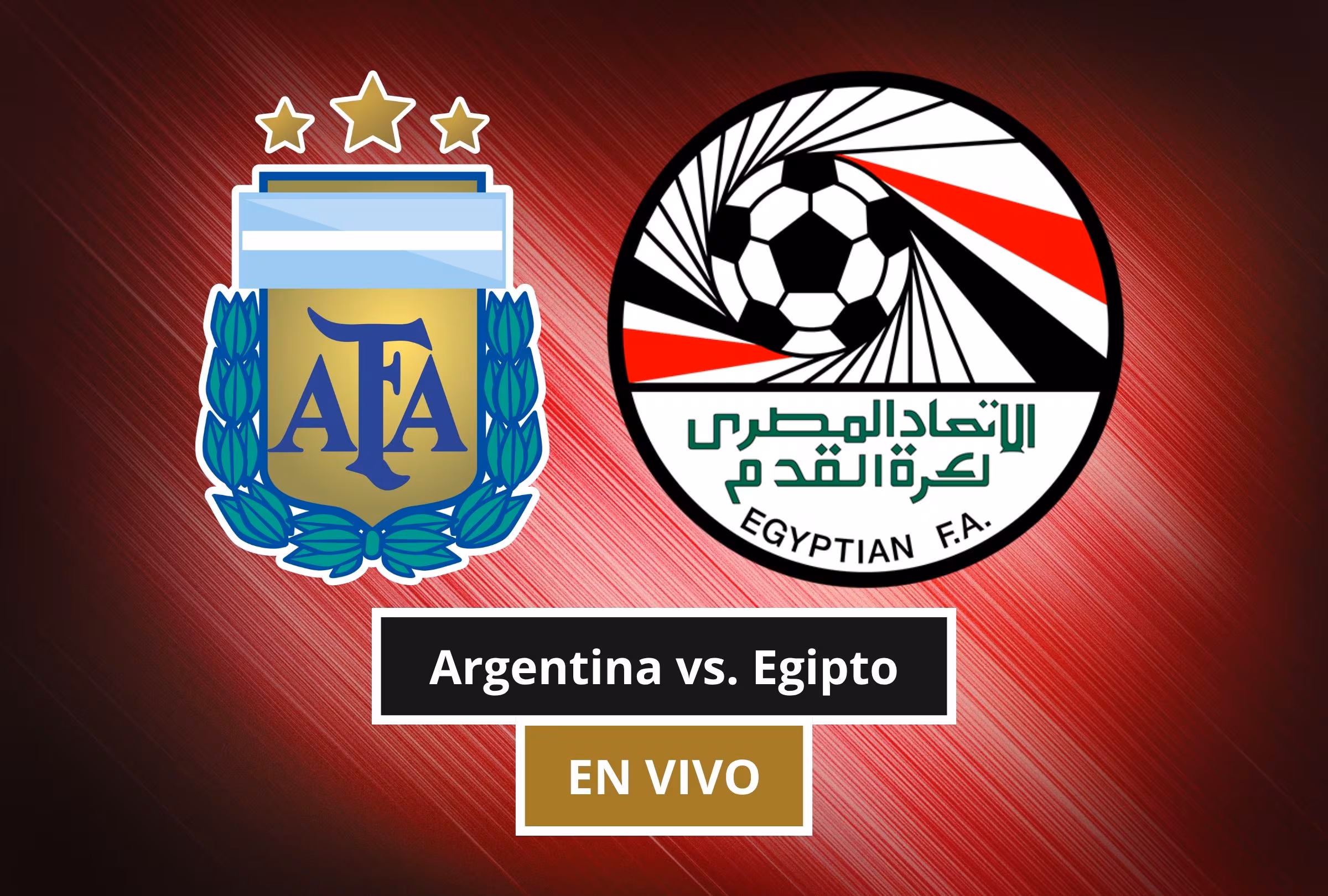 Argentina vs. Egipto EN VIVO: horarios y canales para ver el Mundial 2026