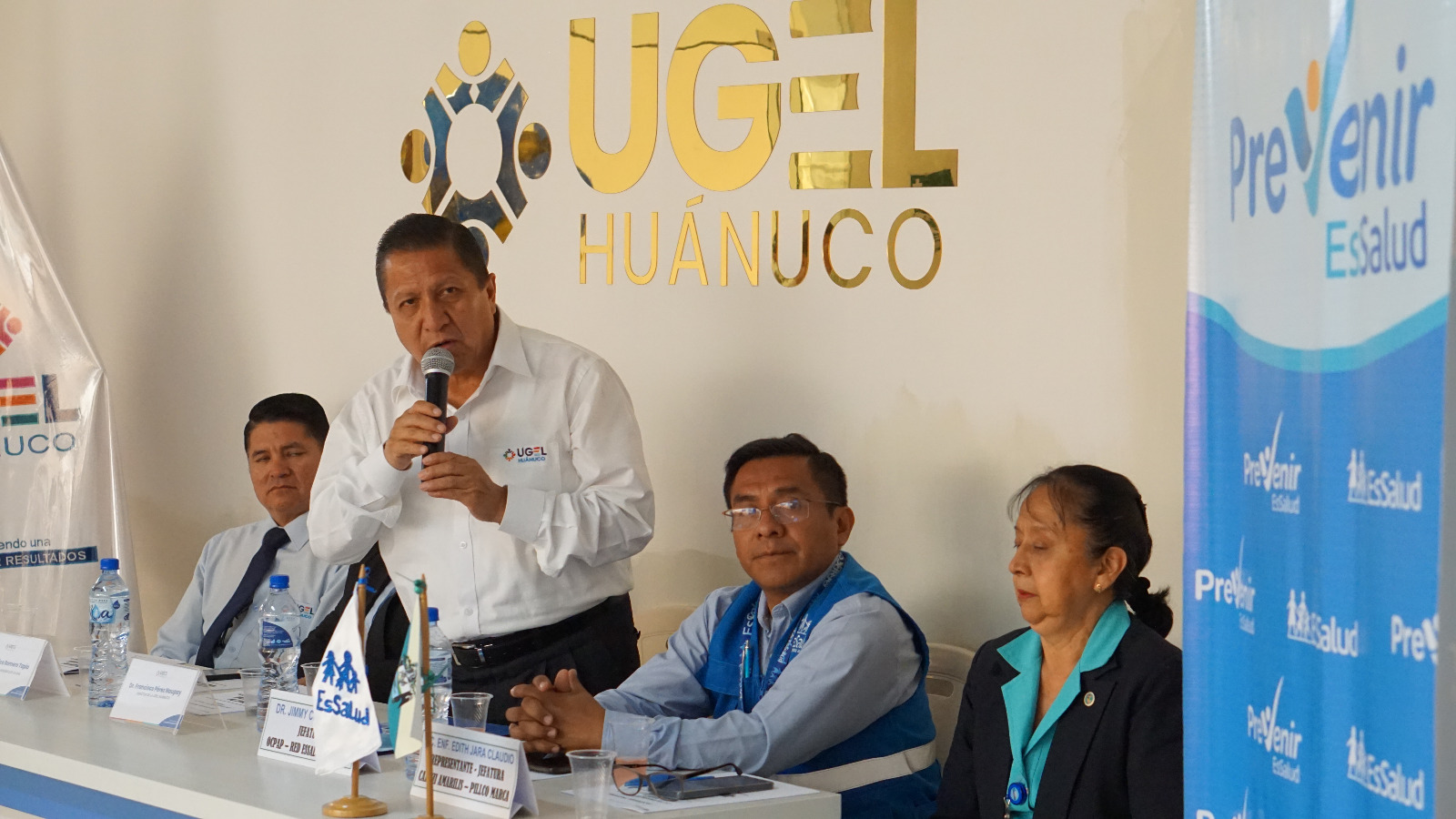 UGEL Huánuco y EsSalud lanzan programa para prevenir enfermedades en trabajadores