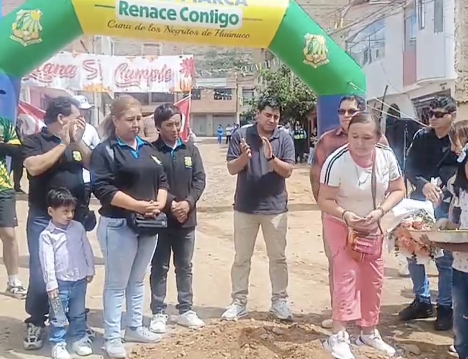 Pillco Marca inicia obra vial de S/900 mil, pero vecinos alertan sobre el drenaje