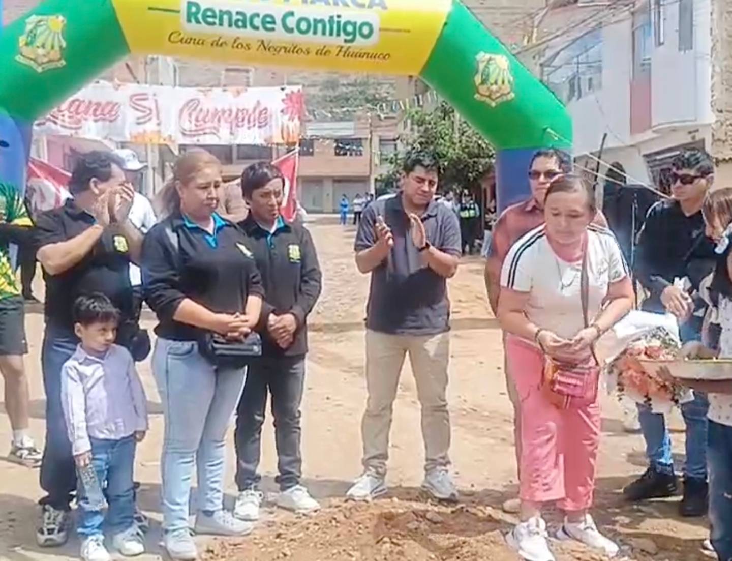 Pillco Marca inicia obra vial de S/900 mil, pero vecinos alertan sobre el drenaje