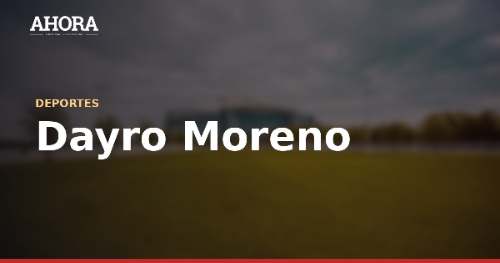 Dayro Moreno: "En estos momentos el fútbol no pasaría por la cabeza de nosotros"