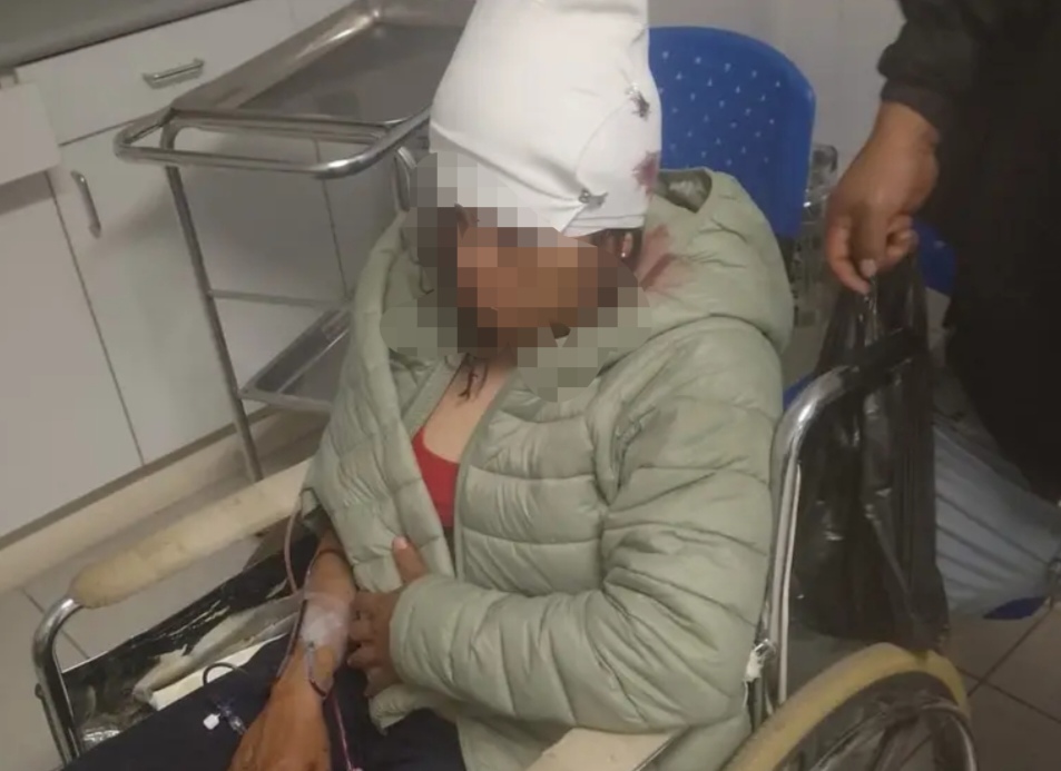 Policía queda herida tras caer motofurgón a una pendiente en Chupán