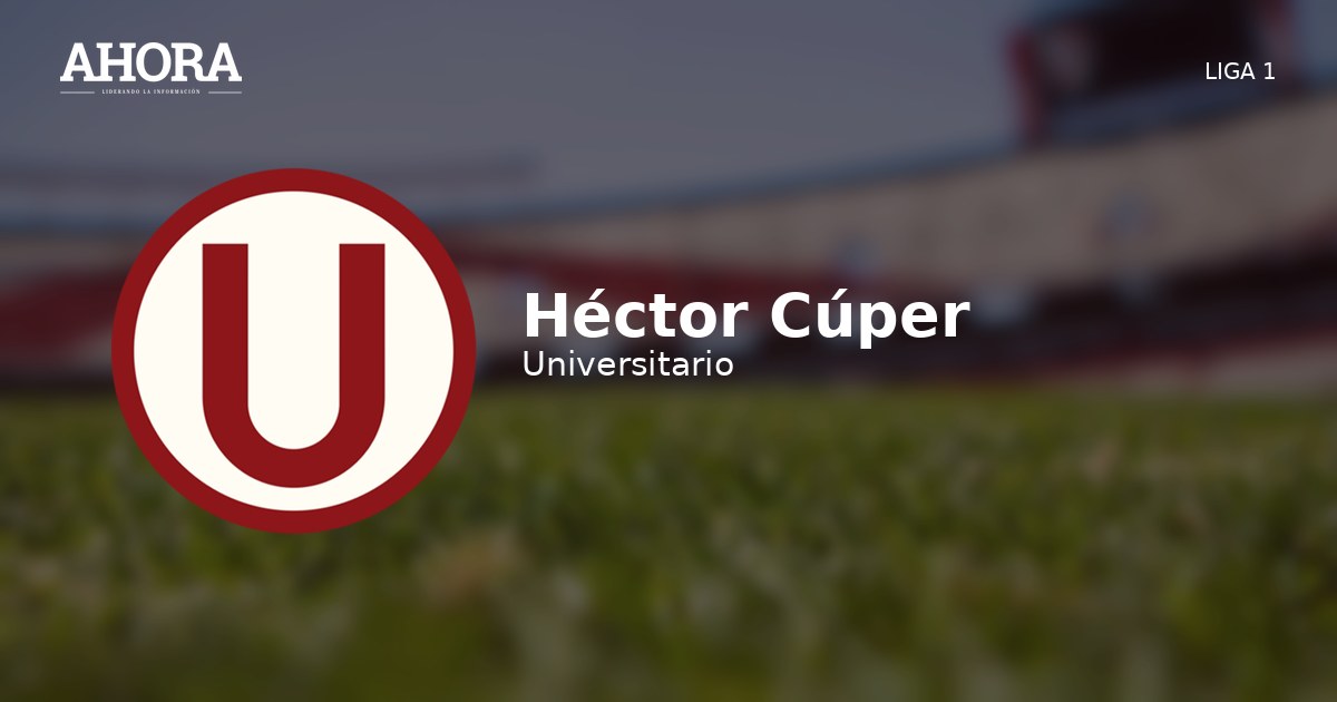 Héctor Cúper: 'Este ha sido el mejor partido del Clausura' tras empate de Universitario