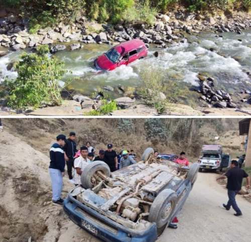 Dos accidentes en una tarde alarman a conductores de la carretera Huánuco–La Unión