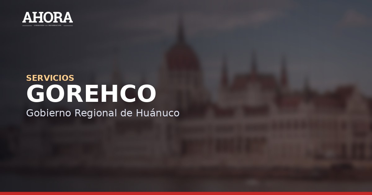 Gorehco anuncia cesión de 10 mil m2 y trámites para contrato de masificación del gas