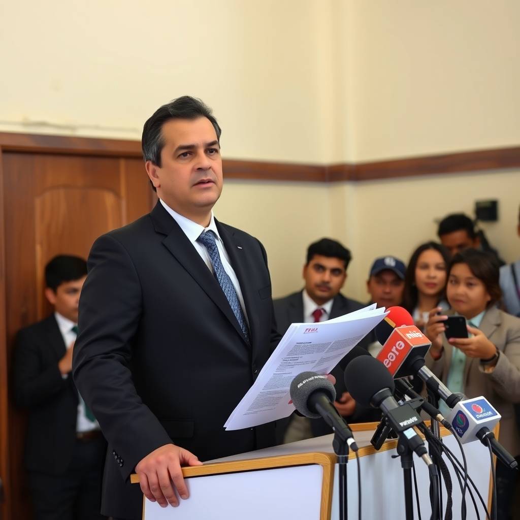Robert Cámara afirma que resolución del JEE descarta su exclusión y que sigue en carrera