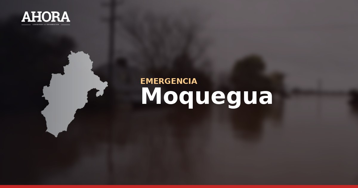 Gobernadora de Moquegua exige presencia del Ejecutivo tras lluvias y huaicos en Ilo