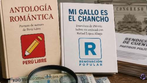 Tus impuestos financiaron poemas de Waldemar Serrón y un libro sobre López Aliaga
