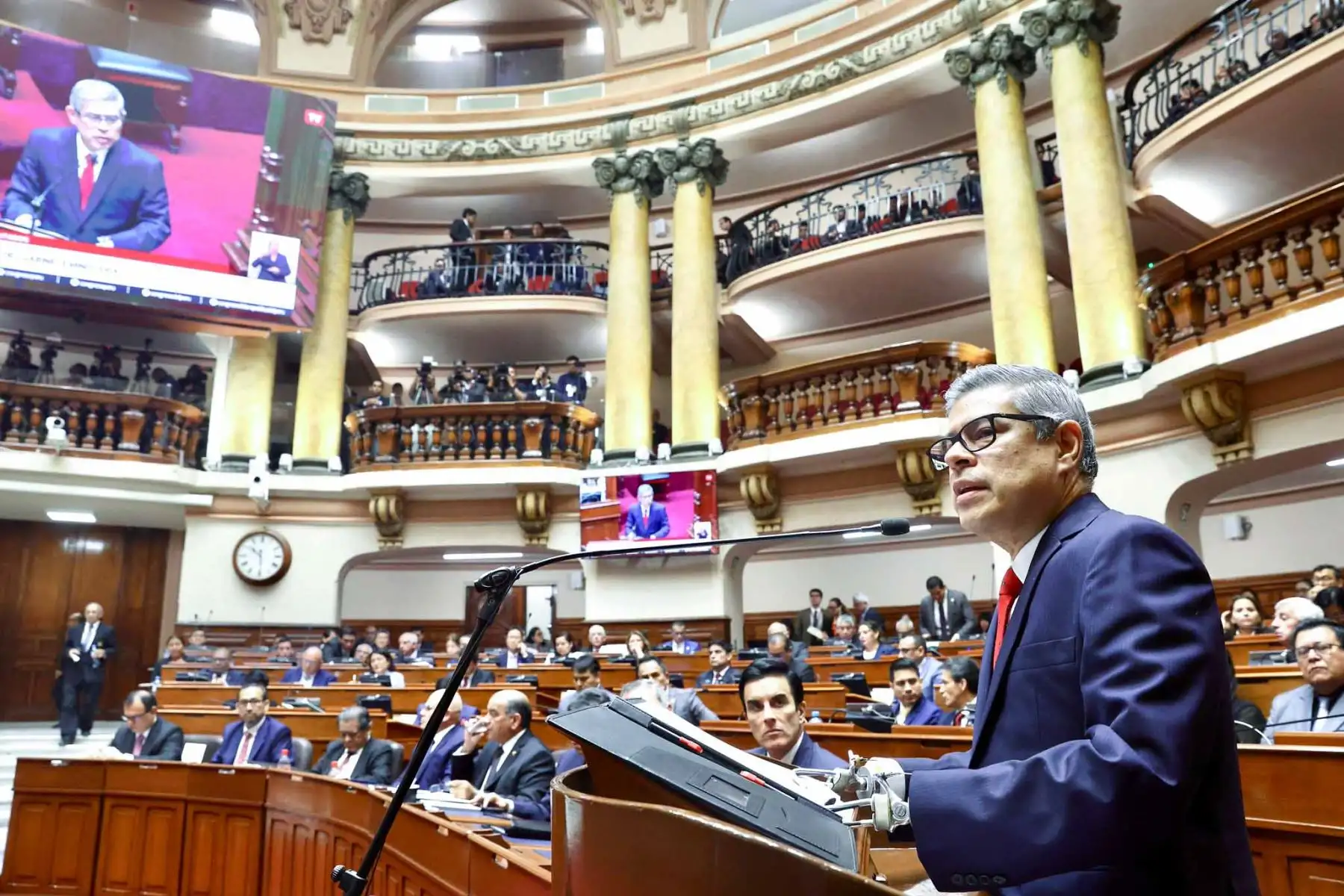 Premier Galarreta confía en que el Congreso apoyará delegación de facultades legislativas
