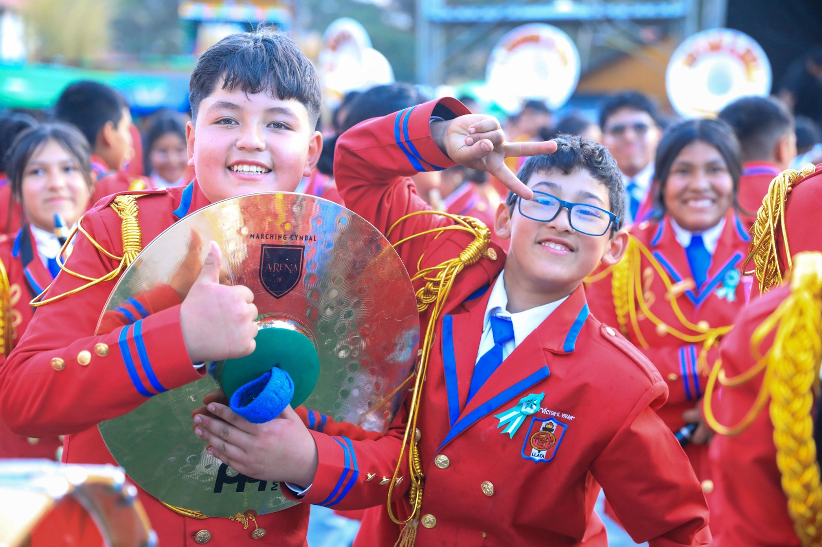 Concurso de bandas escolares reúne a delegaciones de distintas provincias de Huánuco