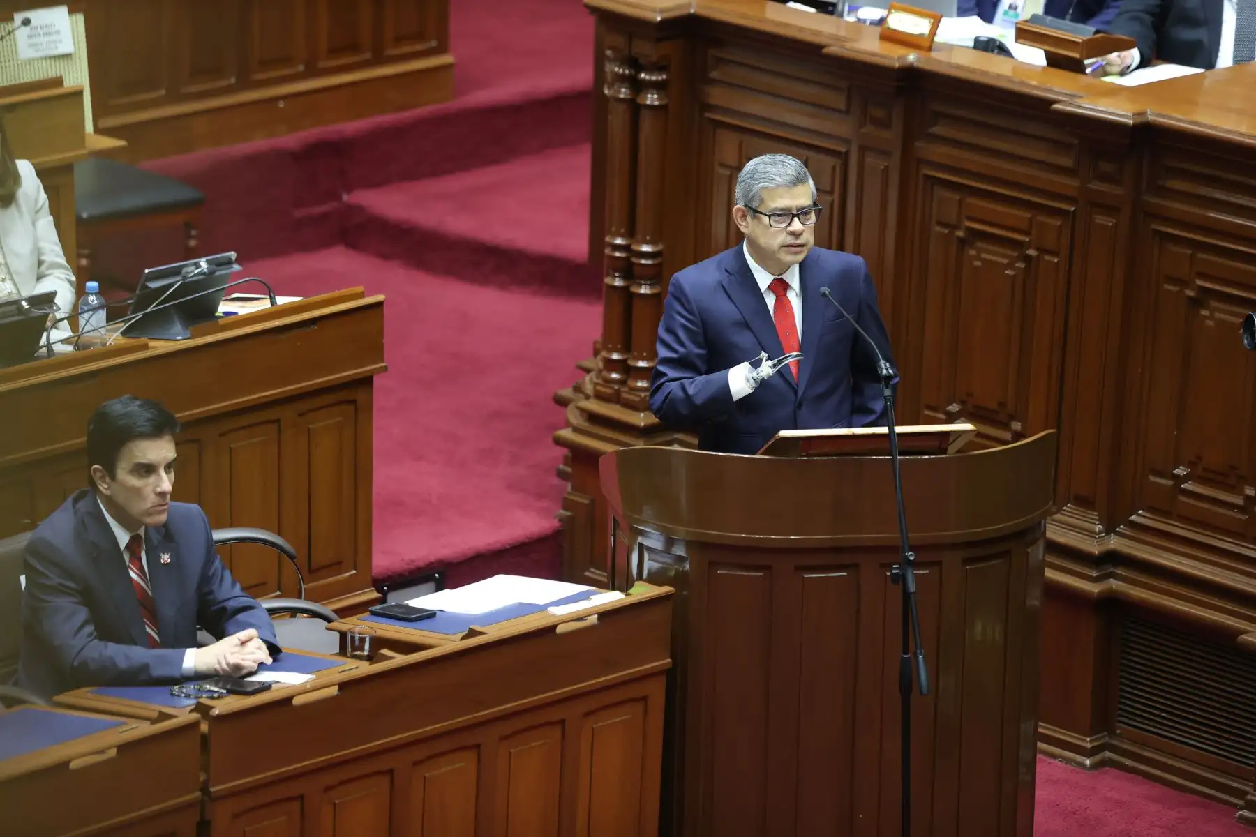 Quispe Candia: 'No seremos jamás una oposición irresponsable'