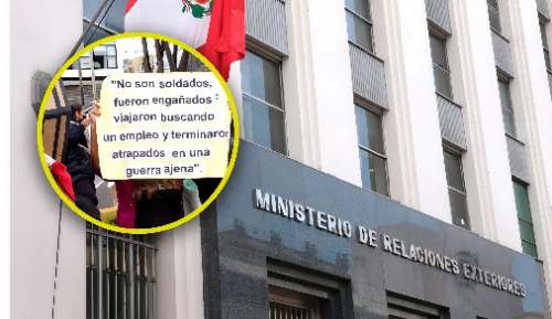 Cancillería repatria a cuatro peruanos y reporta 114 desaparecidos en Rusia