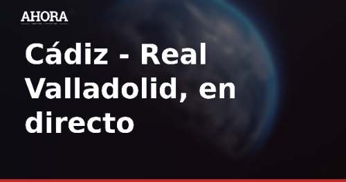 Cádiz y Real Valladolid empatan 1-1 en la jornada 3 de LaLiga Hypermotion