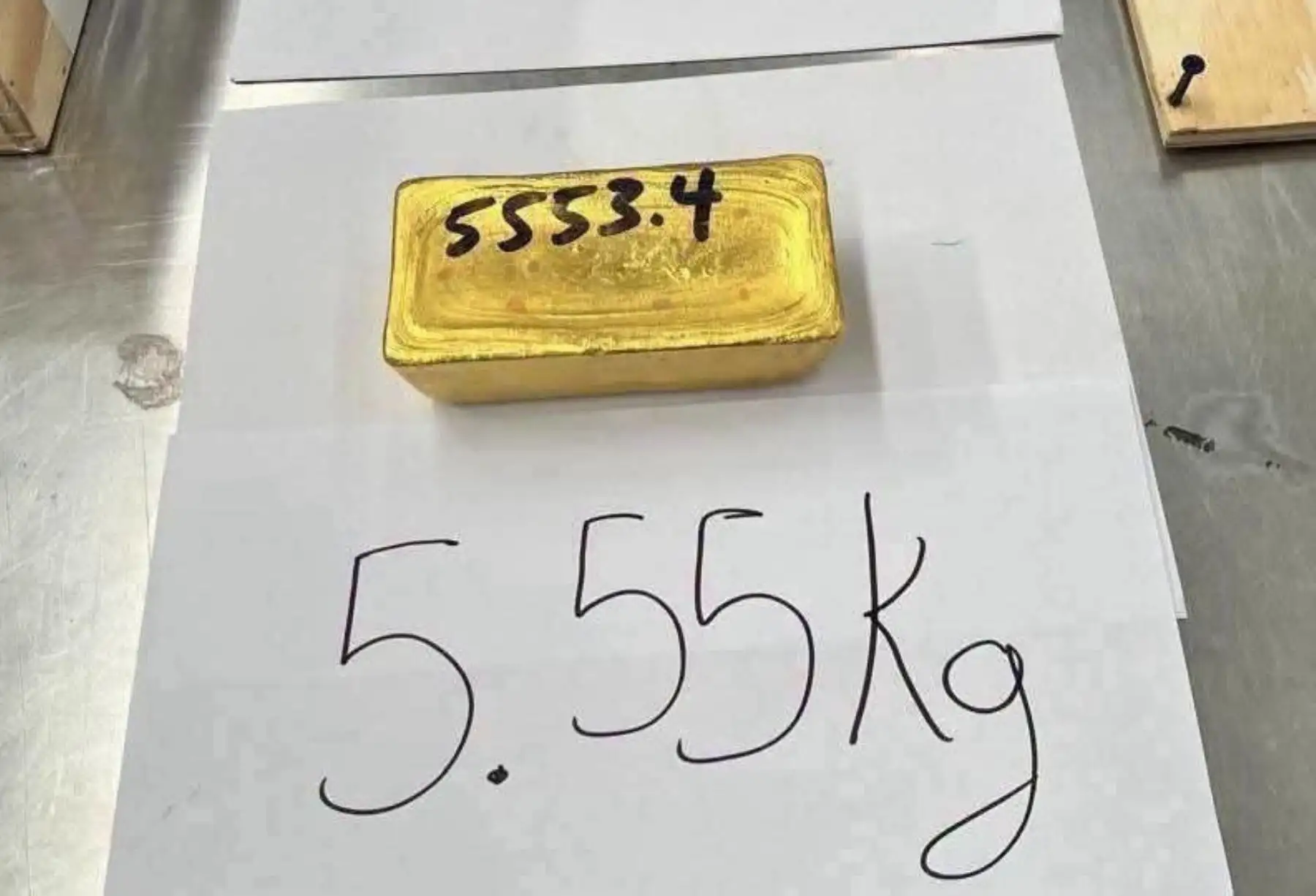 Puno: Fiscalía incauta lingote de oro de presunto origen ilegal valorizado en US$ 600,000
