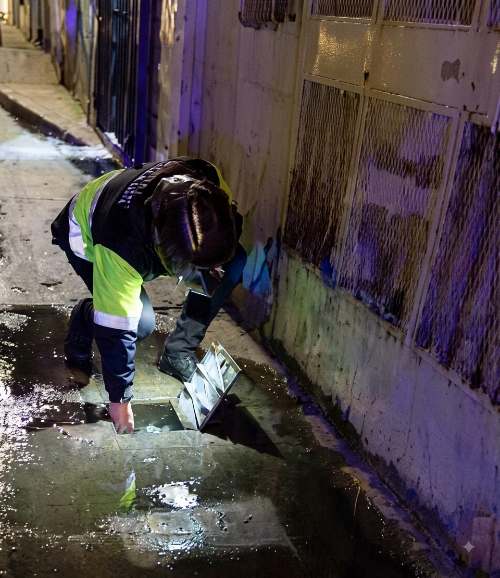 Intervienen a dos sospechosos por hurto de medidores de agua en Pillco Marca
