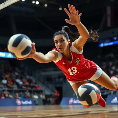Vannia Adrianzen, la mejor defensora del Mundial Sub 17 de Vóley en Chile