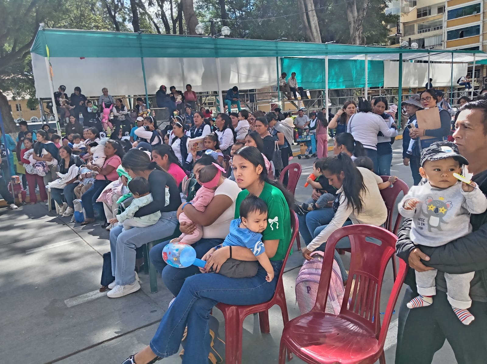 Concurso de bebés de hasta 12 meses promueve la lactancia materna