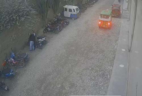 Roban motocicleta frente a la UGEL Huánuco y trabajadores reclaman mayor patrullaje