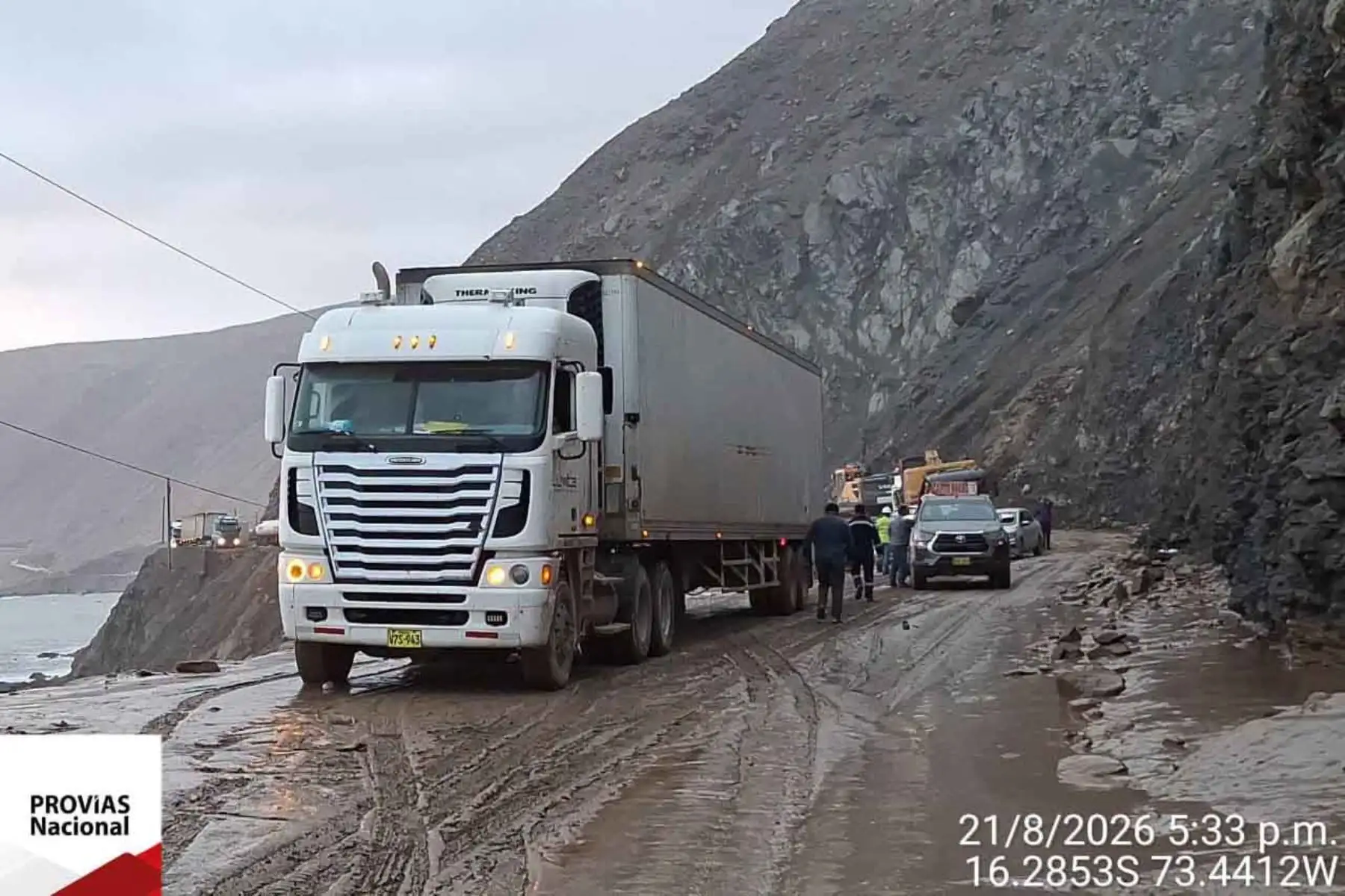 MTC restablece tránsito restringido en Quebrada Honda tras seis días de trabajos por huaicos en Arequipa