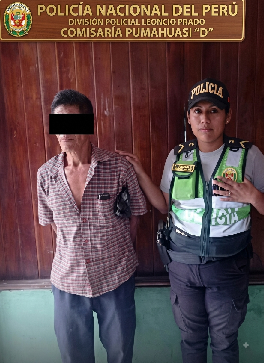 Condenan a 20 años a sujeto que violó a su hijastra en Leoncio Prado