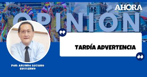 TARDÍA ADVERTENCIA