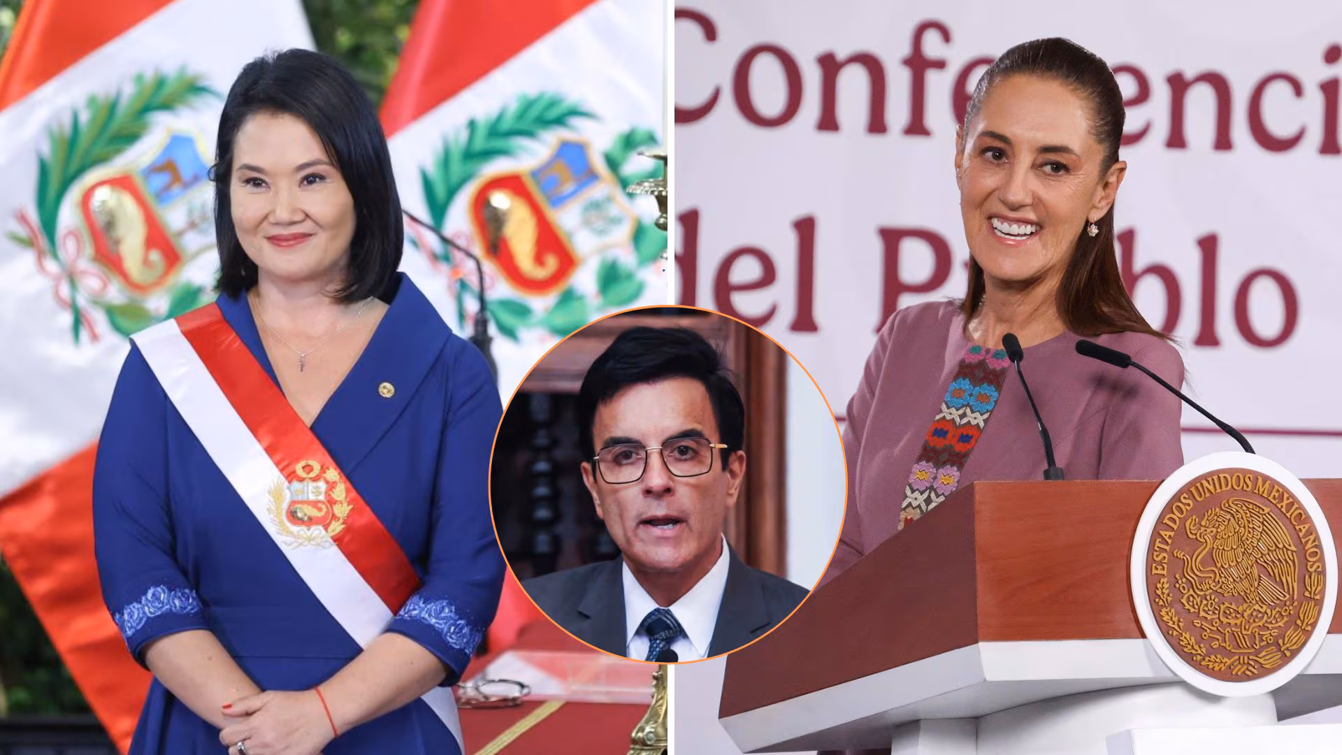 Canciller Espá compara a Claudia Sheinbaum con Keiko Fujimori y espera normalizar vínculos con México
