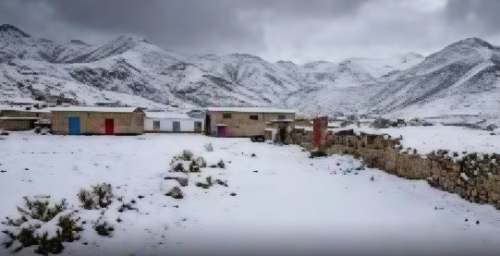 DANA Bertha provocará lluvias, nieve y fuertes vientos en la sierra peruana