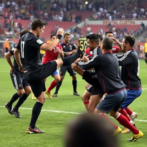 Árbitro noquea de una patada a integrante del cuerpo técnico en la Copa Perú