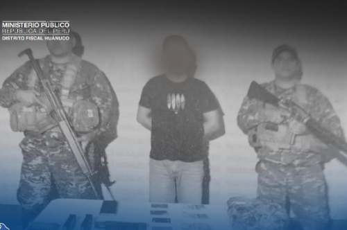 Dictan nueve meses de prisión preventiva para investigados por tráfico ilícito de drogas y facilitación de arma en Huánuco